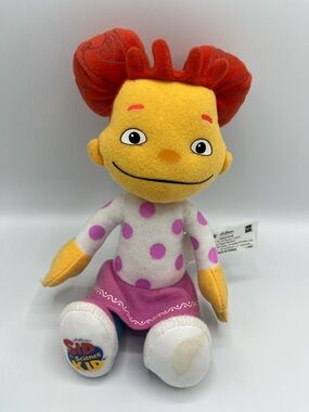 Sid the Science kid  GABRIELLA 6” plush dolls PBS Kids show Jim Henson